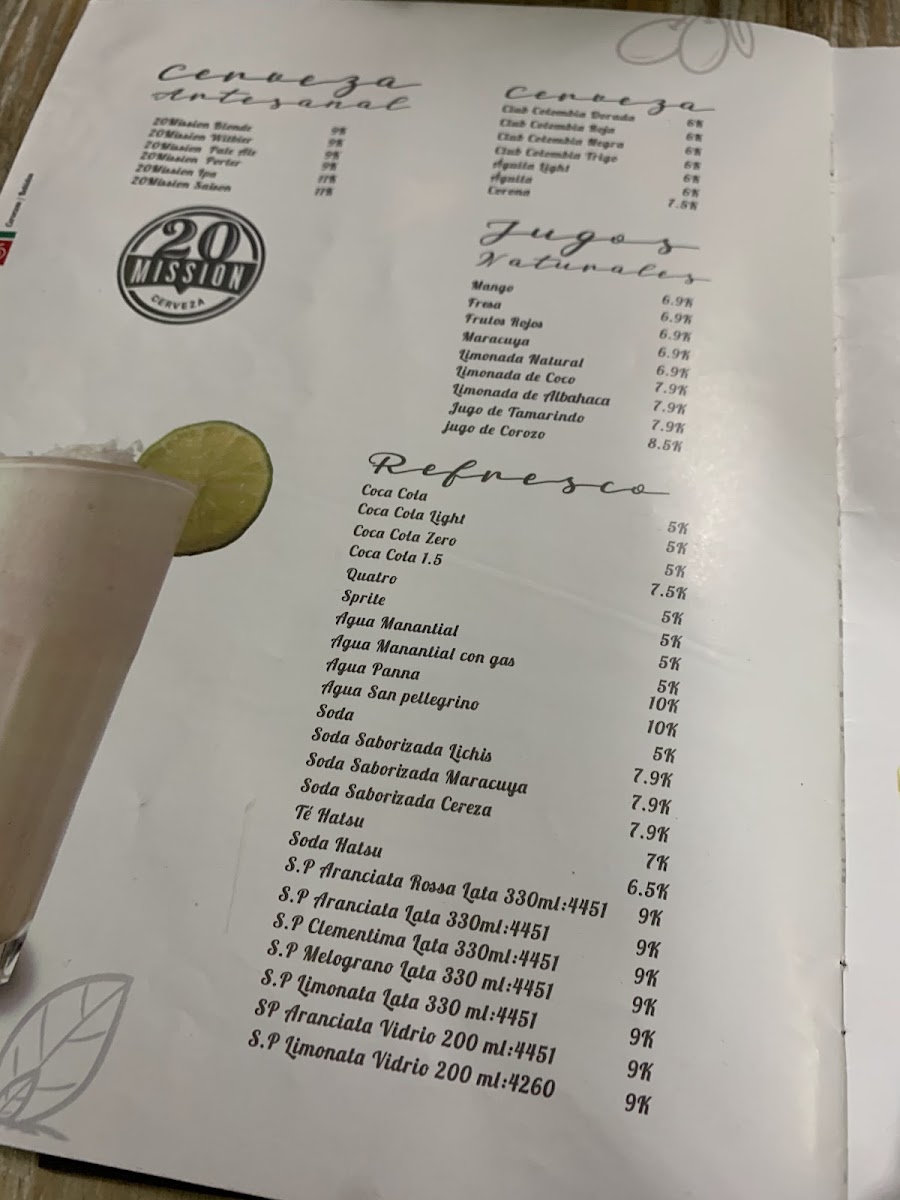 Pane e Pomodoro Laureles Menu - Image 5