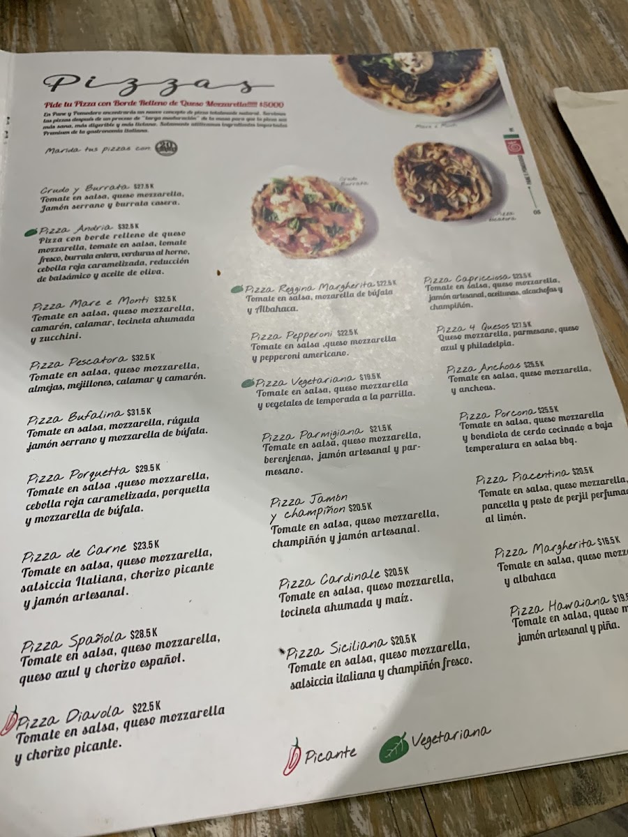 Pane e Pomodoro Laureles Menu - Image 6